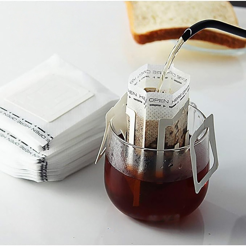 Coffee Tea Bags - 50/100pcs Coffee Filter Paper Bags Disposable