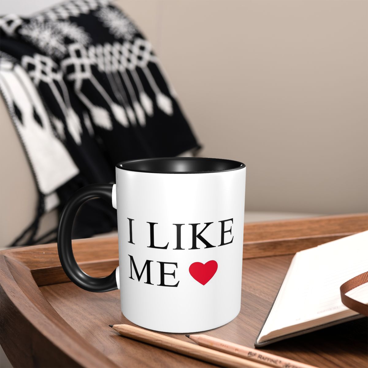 Coffee Tea You And Me - I Like Me Mug Funny Ceramic