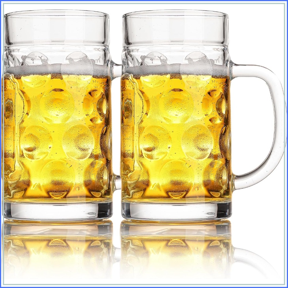 Coffee Tea Gift - 20oz Large Beer Mugs Set of
