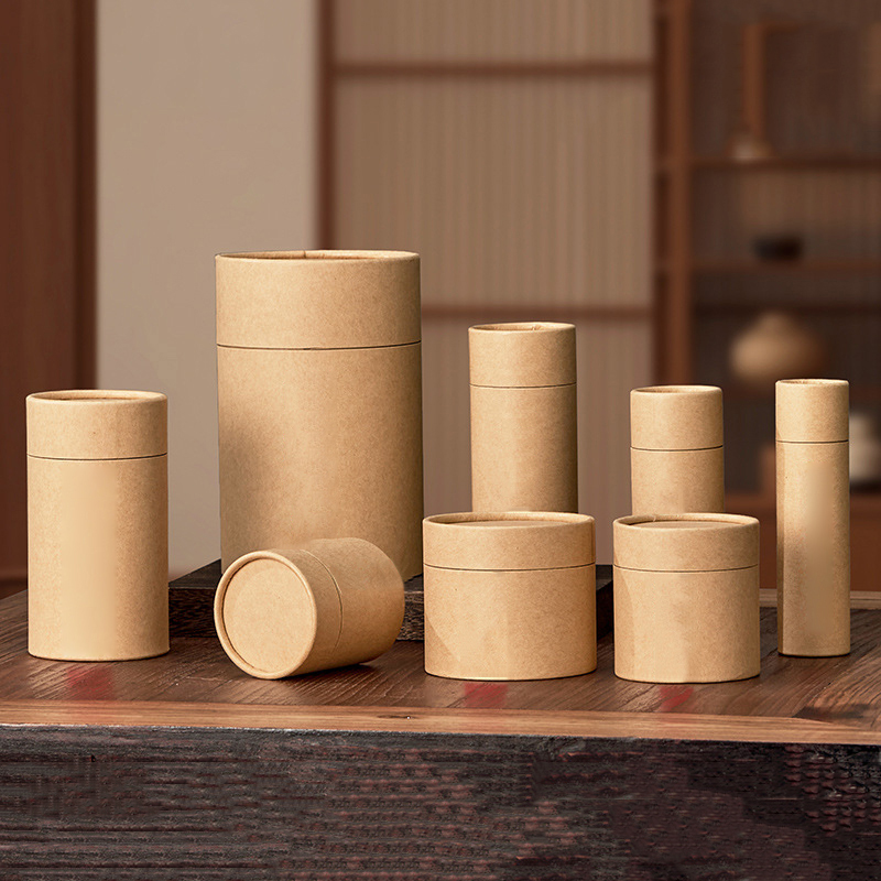 1PCS New Kraft Paperboard Tube - Coffee Tea Gift avis et prix