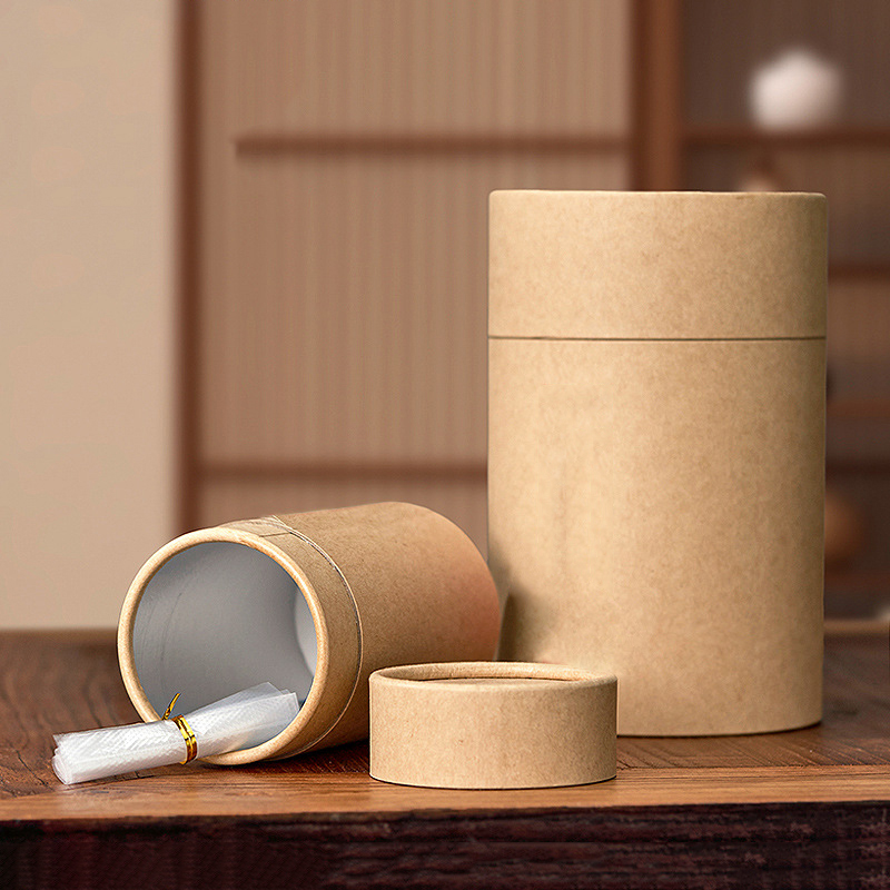 1PCS New Kraft Paperboard Tube - Coffee Tea Gift avis et prix