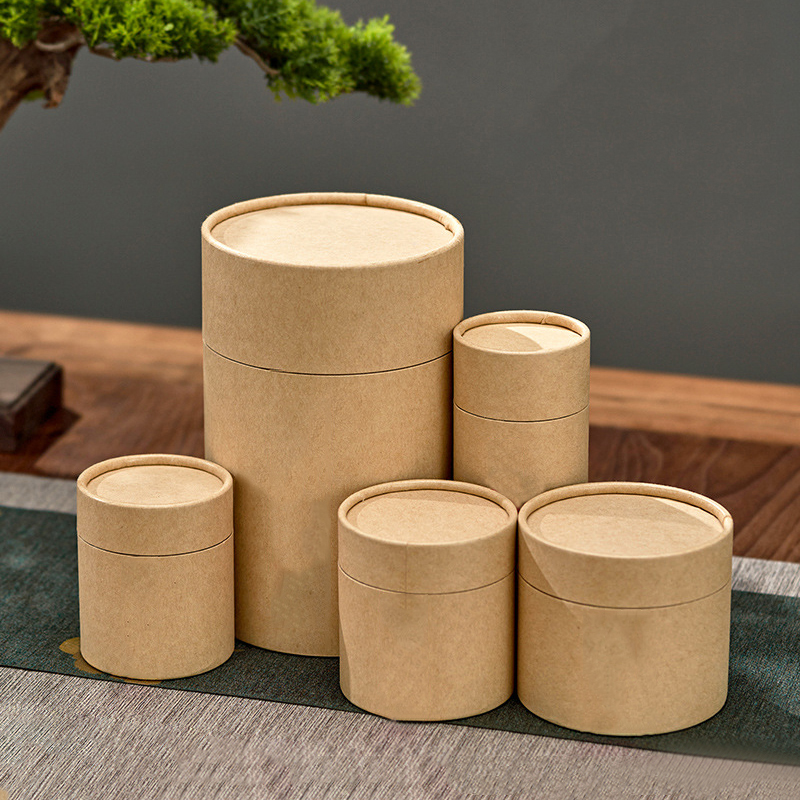 1PCS New Kraft Paperboard Tube - Coffee Tea Gift avis et prix