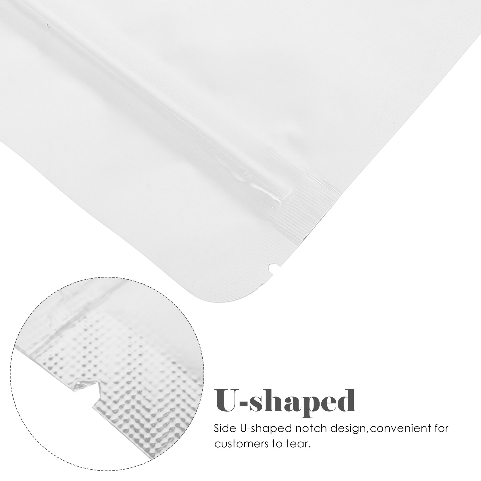 50pcs Aluminum Foil Resealable - Coffee Tea avis et prix