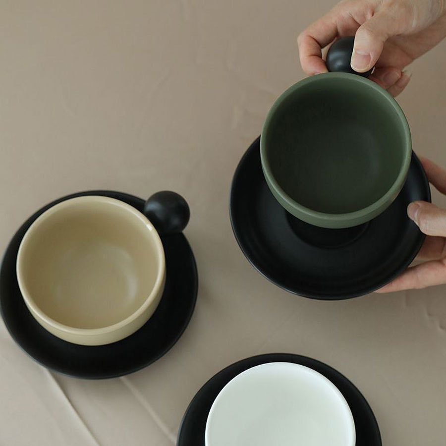 Nordic Contrasting Coffee Cup  - Coffee Tea Gift avis et prix