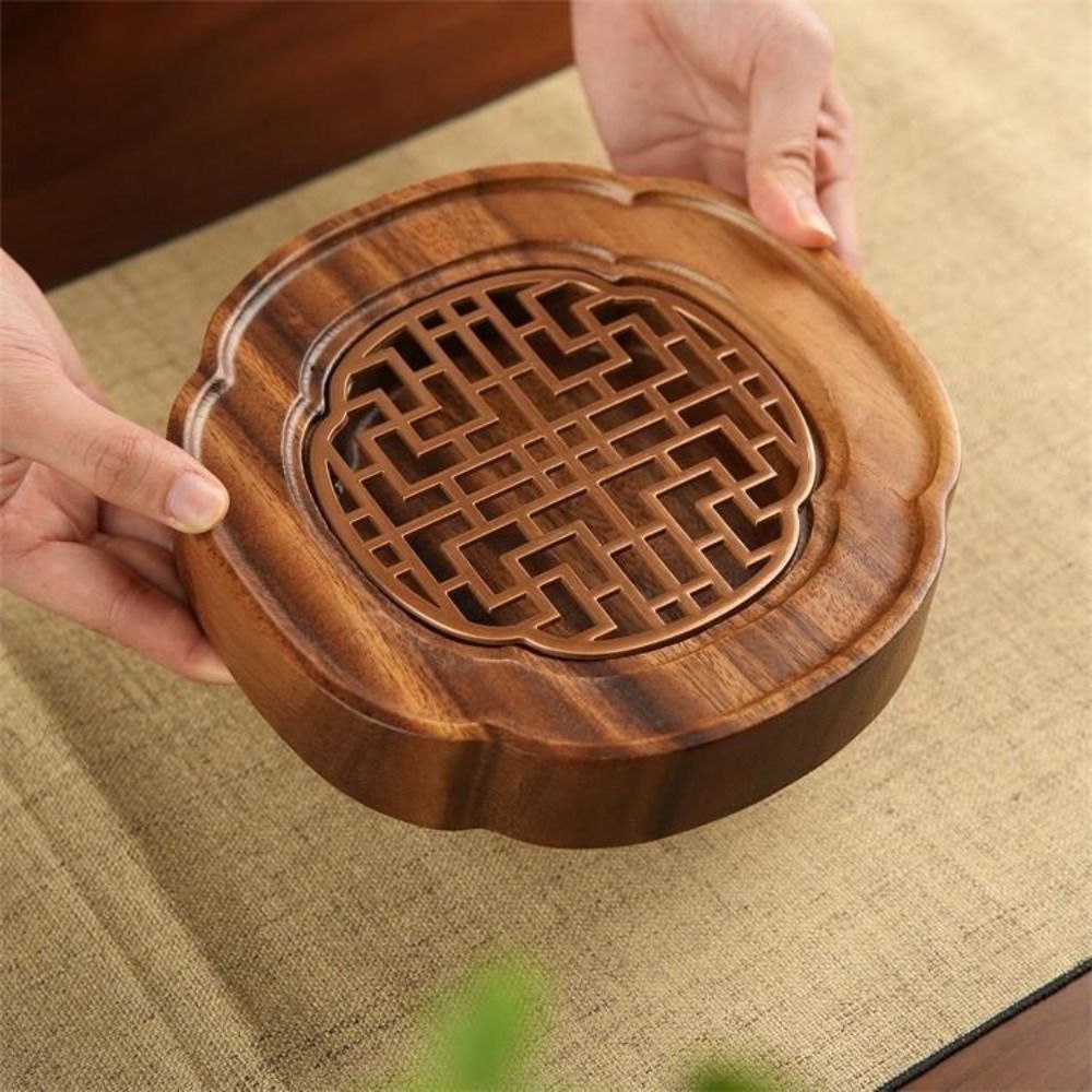 Walnut Wood Bearing Wood Tea T - Bamboo Tea Tray avis et prix