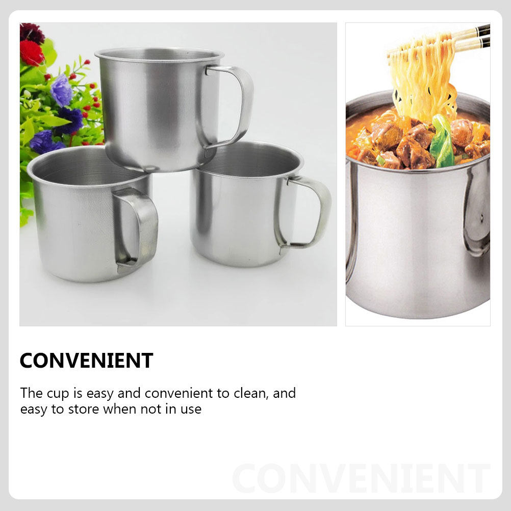 5Pcs Stainless Steel Cup Heavy - Coffee Tea Mugs avis et prix