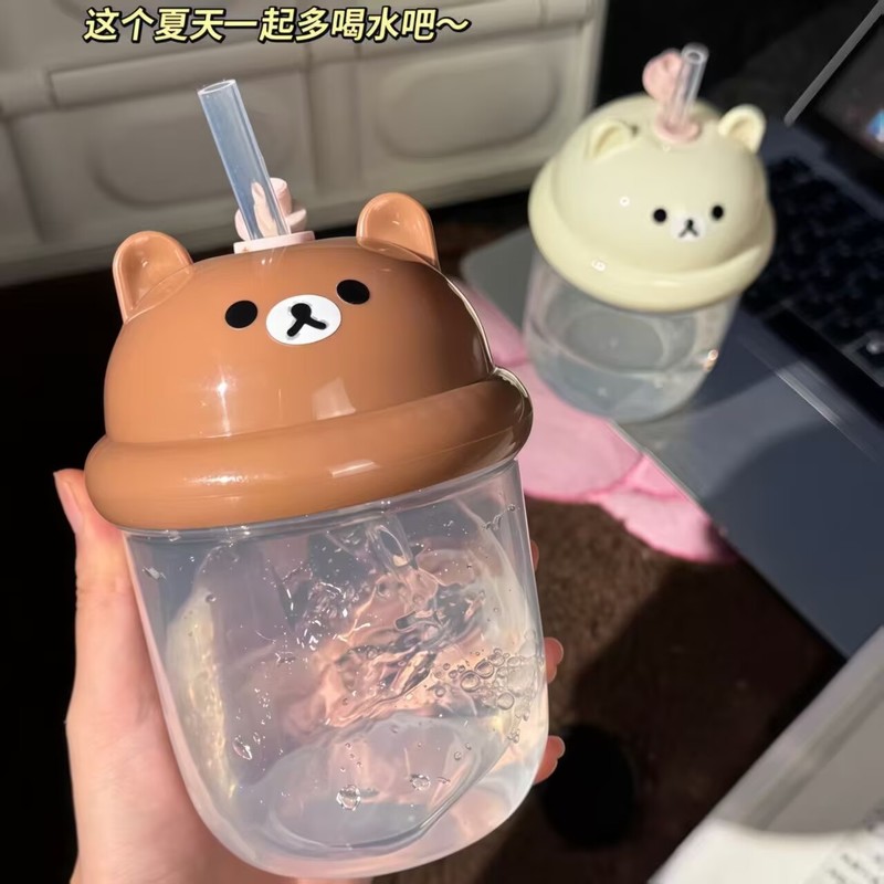 Rilakkuma Straw Cup 450ML Port - Coffee Tea Mugs avis et prix