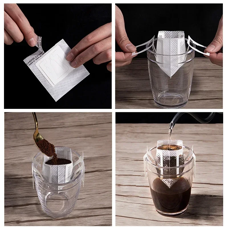 50/100pcs Coffee Filter Paper  - Coffee Tea Bags avis et prix