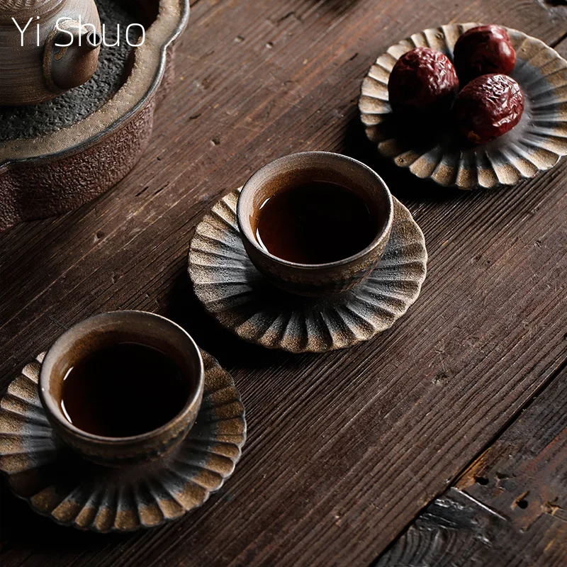 Japanese Stoneware Cup Ceramic - Bamboo Tea Tray avis et prix