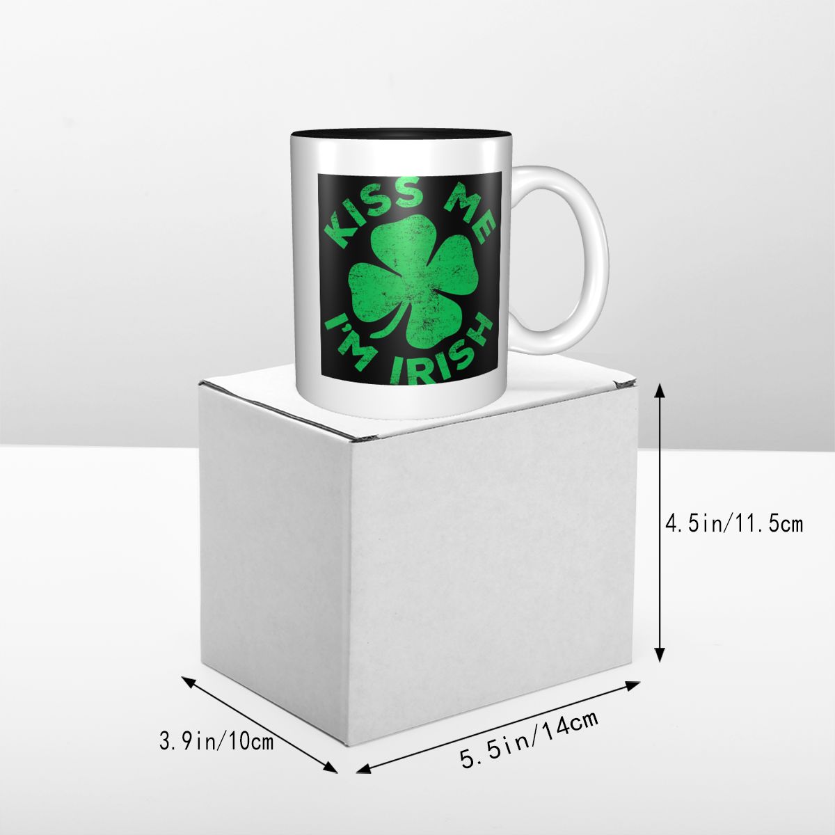 Kiss Me I'm Irish Mug Funny Ce - Coffee Tea You And Me avis et prix