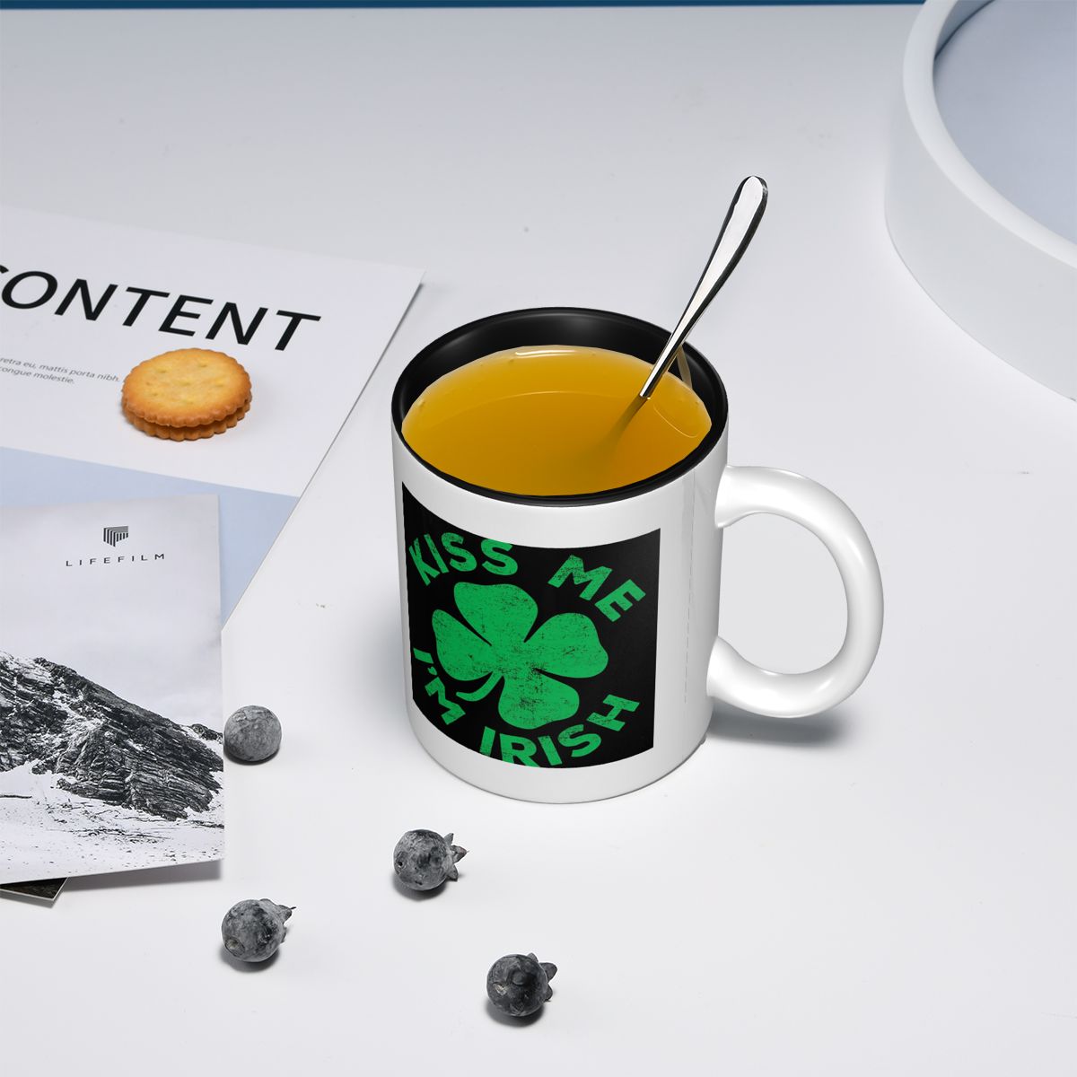 Kiss Me I'm Irish Mug Funny Ce - Coffee Tea You And Me avis et prix