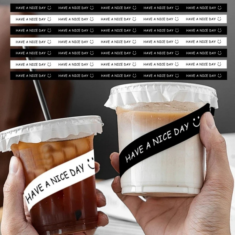 100Pcs HAVE A NICE DAY Smile F - Coffee Tea Mugs avis et prix