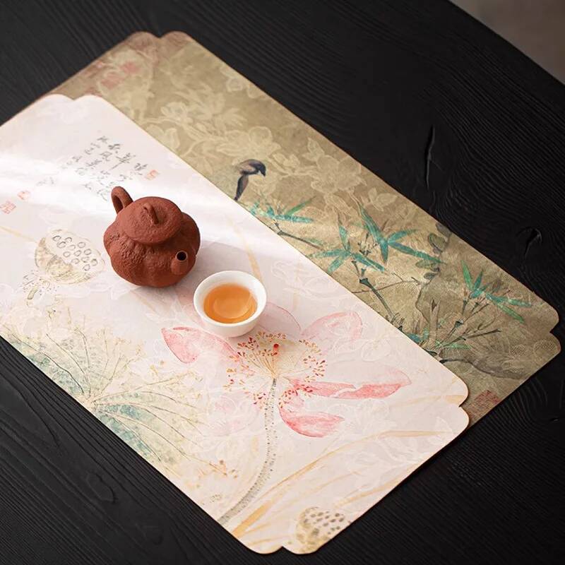 Chinese Cloud Silk Green Bambo - Bamboo Tea Tray avis et prix