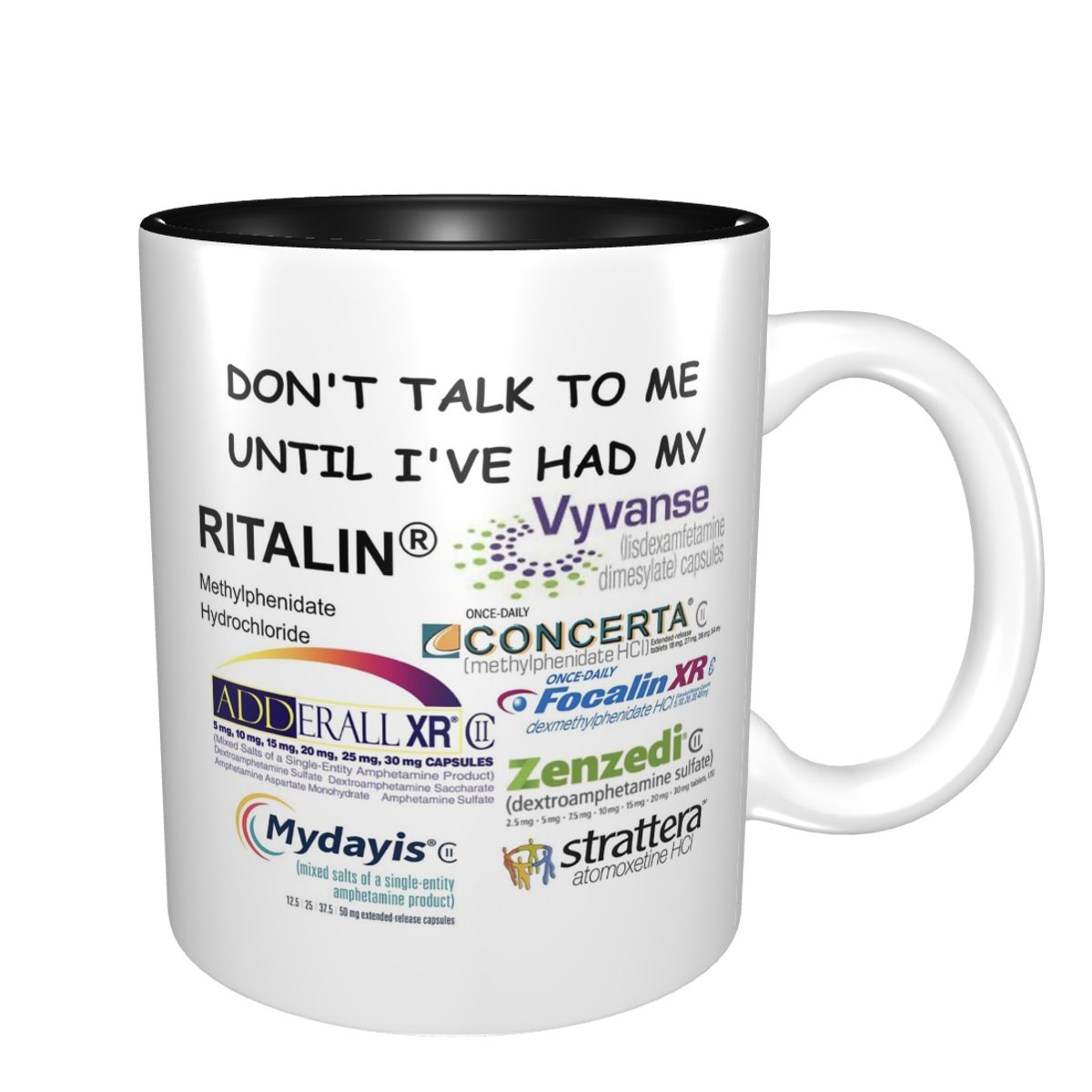Dont Talk To Me Mug Funny Cera - Coffee Tea You And Me avis et prix