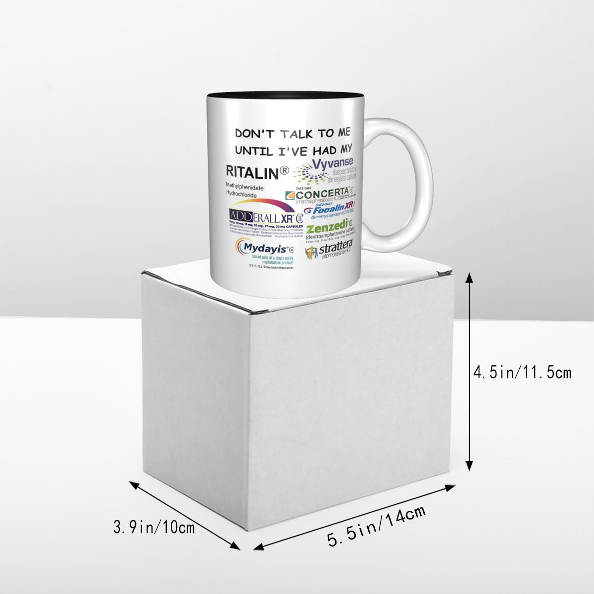 Dont Talk To Me Mug Funny Cera - Coffee Tea You And Me avis et prix