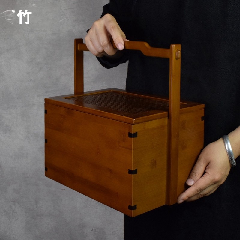 Portable Travel Bamboo Tea Set - Bamboo Tea Tray avis et prix