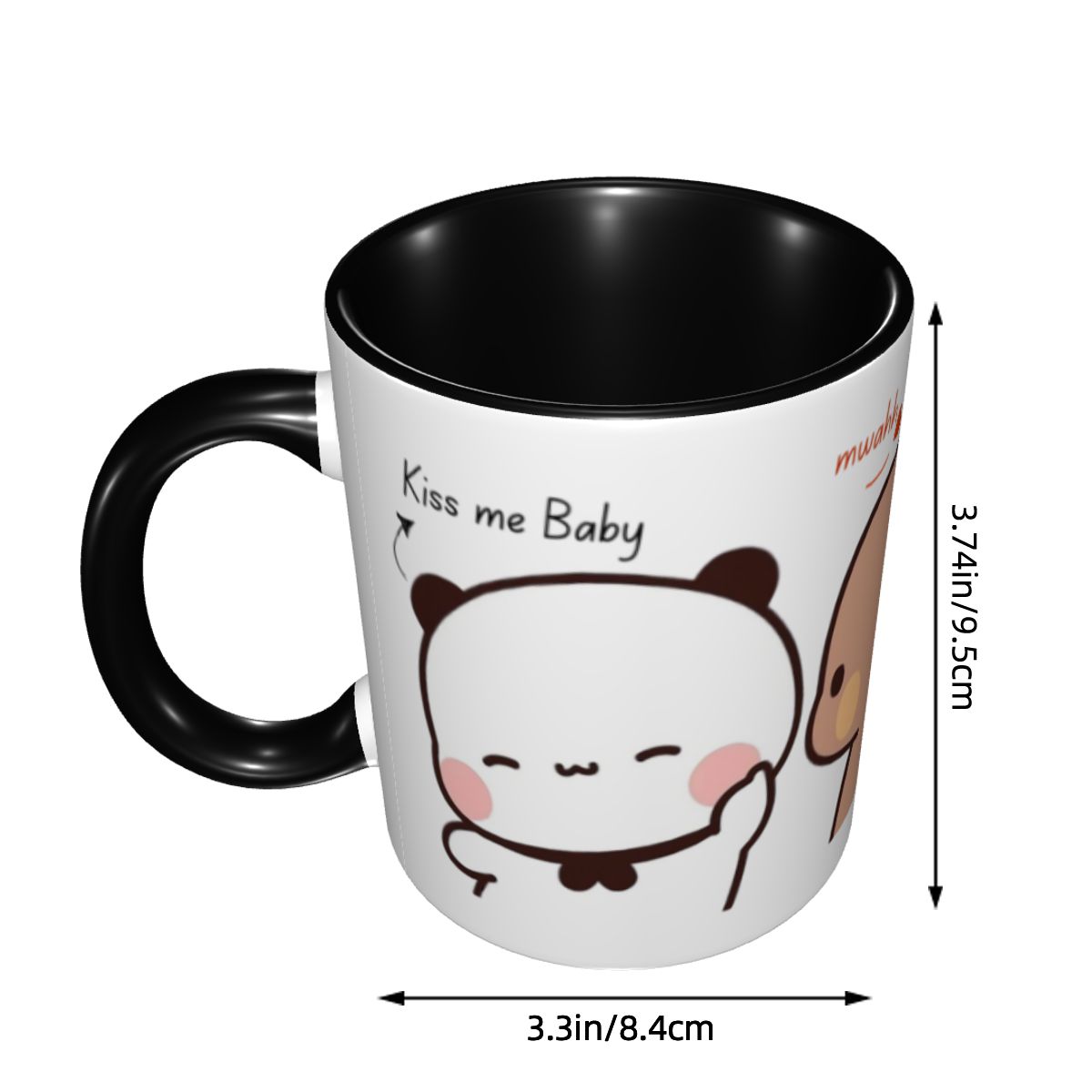 Personalized Kiss Me Baby Mwah - Coffee Tea You And Me avis et prix