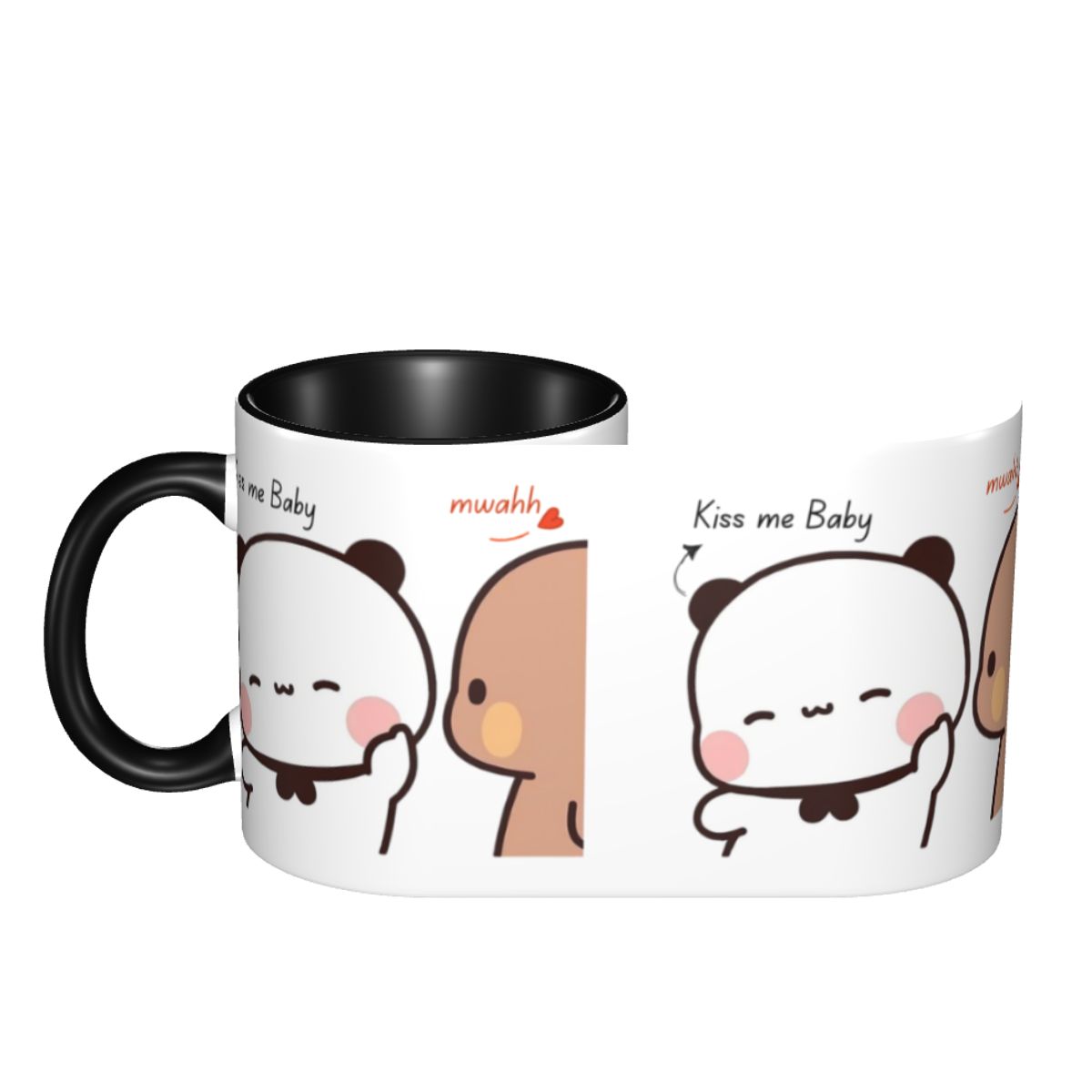 Personalized Kiss Me Baby Mwah - Coffee Tea You And Me avis et prix
