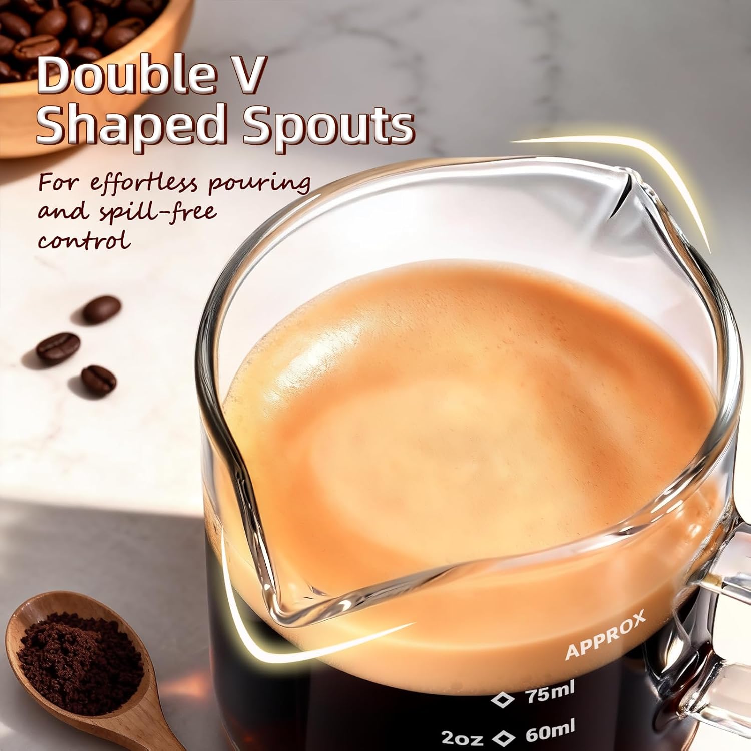 1/2pcs Espresso Cups 4oz Espre - Coffee Bean Scale avis et prix