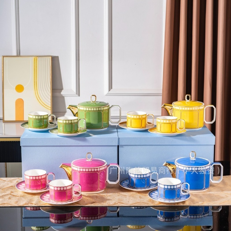 Swan Design Bone China Coffee  - Coffee Tea Gift Set avis et prix
