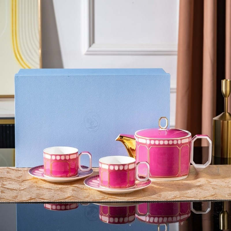 Swan Design Bone China Coffee  - Coffee Tea Gift Set avis et prix