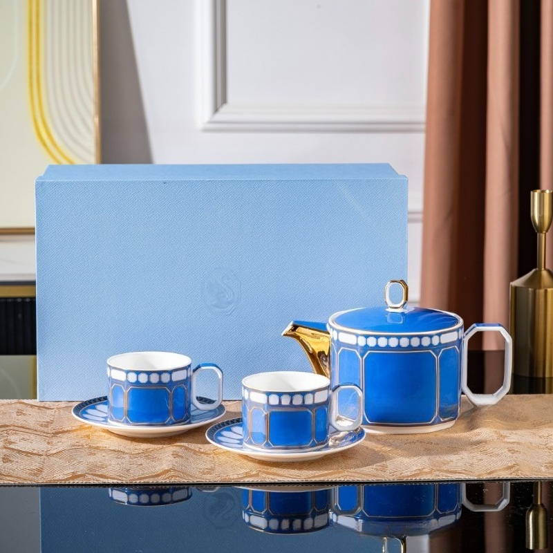 Swan Design Bone China Coffee  - Coffee Tea Gift Set avis et prix