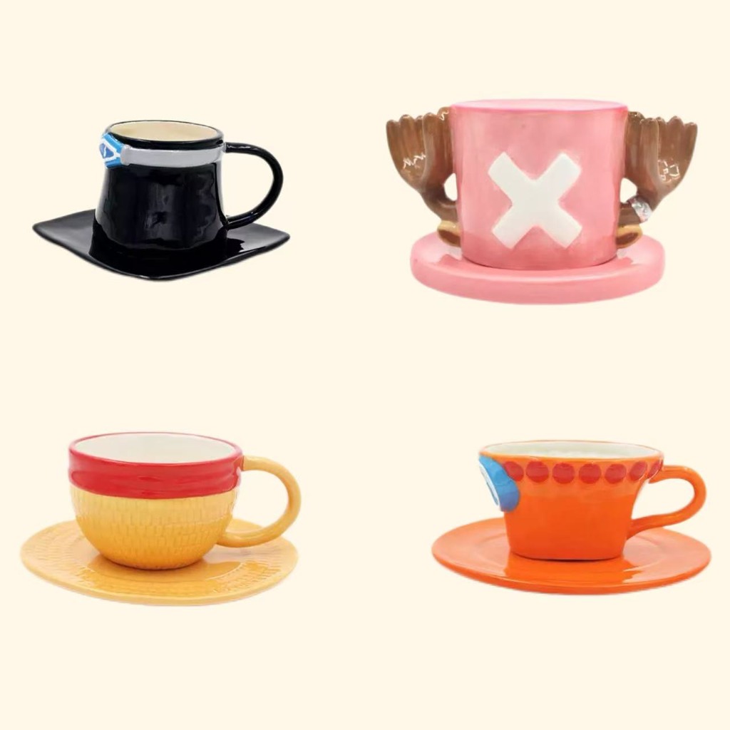 One Piece Character Ceramic Cu - Coffee Tea Gift Set avis et prix