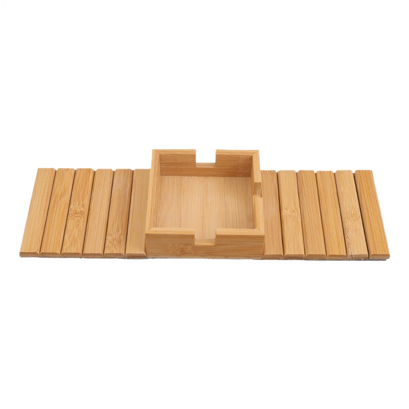 Couch Cup Holder Wood Sofa Arm - Bamboo Tea Tray avis et prix