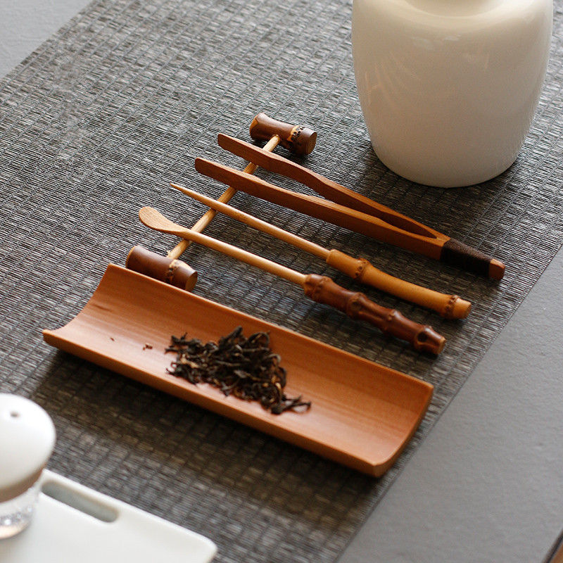 3/4/5Pcs Bamboo Carbonized Tea - Bamboo Tea Tray avis et prix