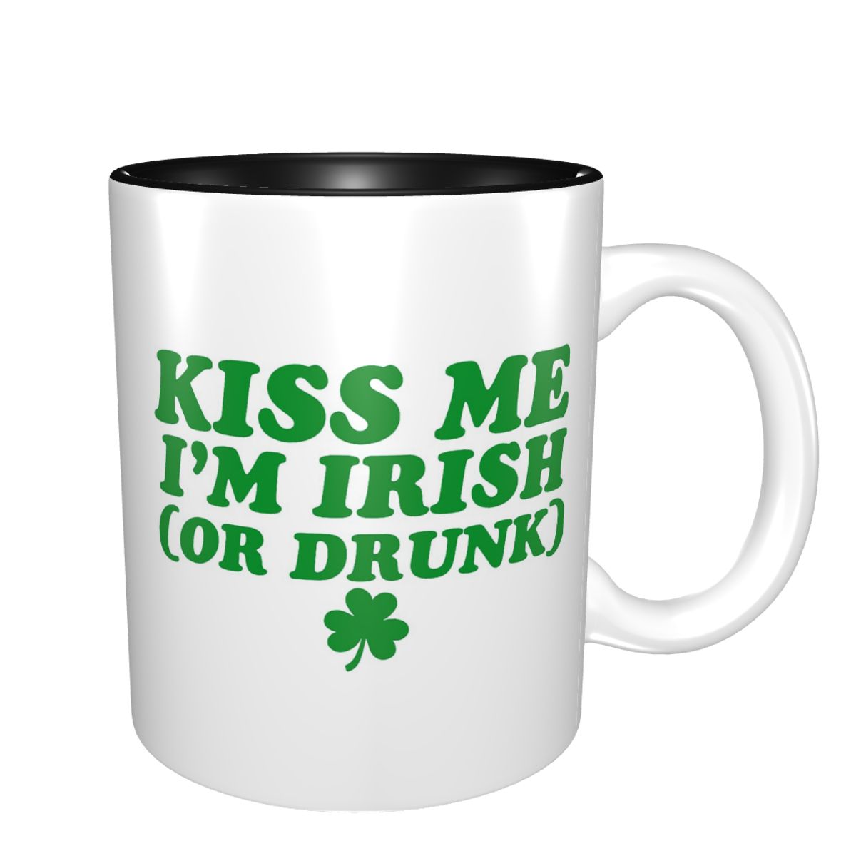 Kiss Me I'm Irish Mug Funny Ce - Coffee Tea You And Me avis et prix