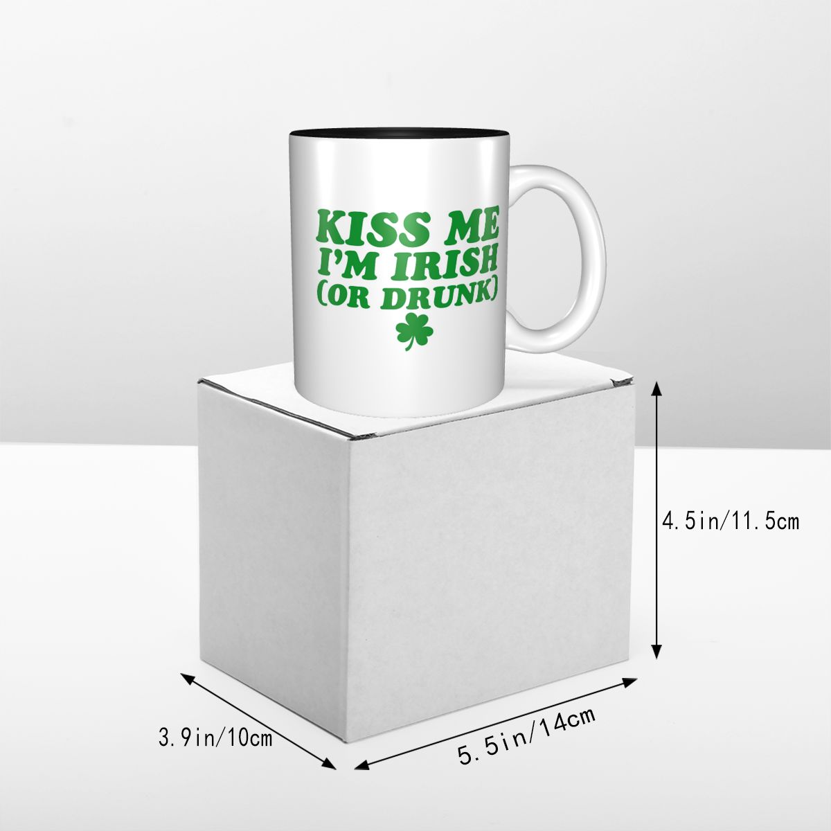 Kiss Me I'm Irish Mug Funny Ce - Coffee Tea You And Me avis et prix