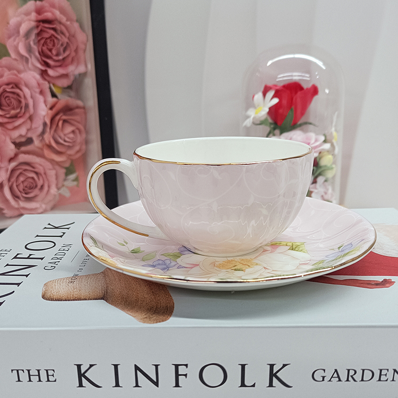 Elegant Pastoral Floral Fine B - Coffee Tea Gift avis et prix
