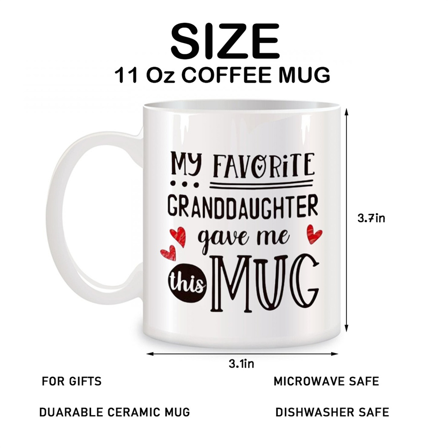 My Favorite Granddaughter Gave - Coffee Tea You And Me avis et prix