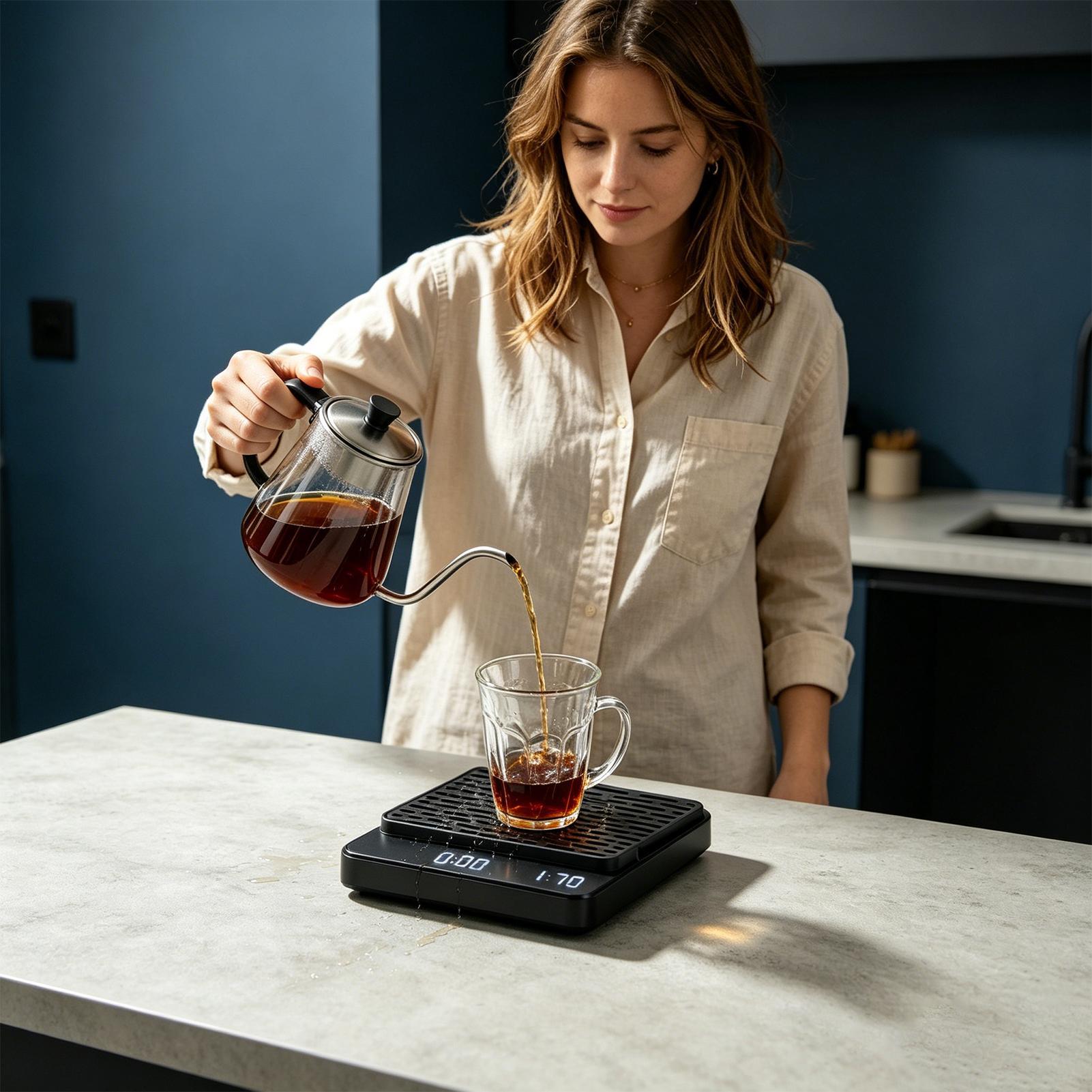 Scale Auto-Draining Tray Digit - Coffee Bean Scale avis et prix