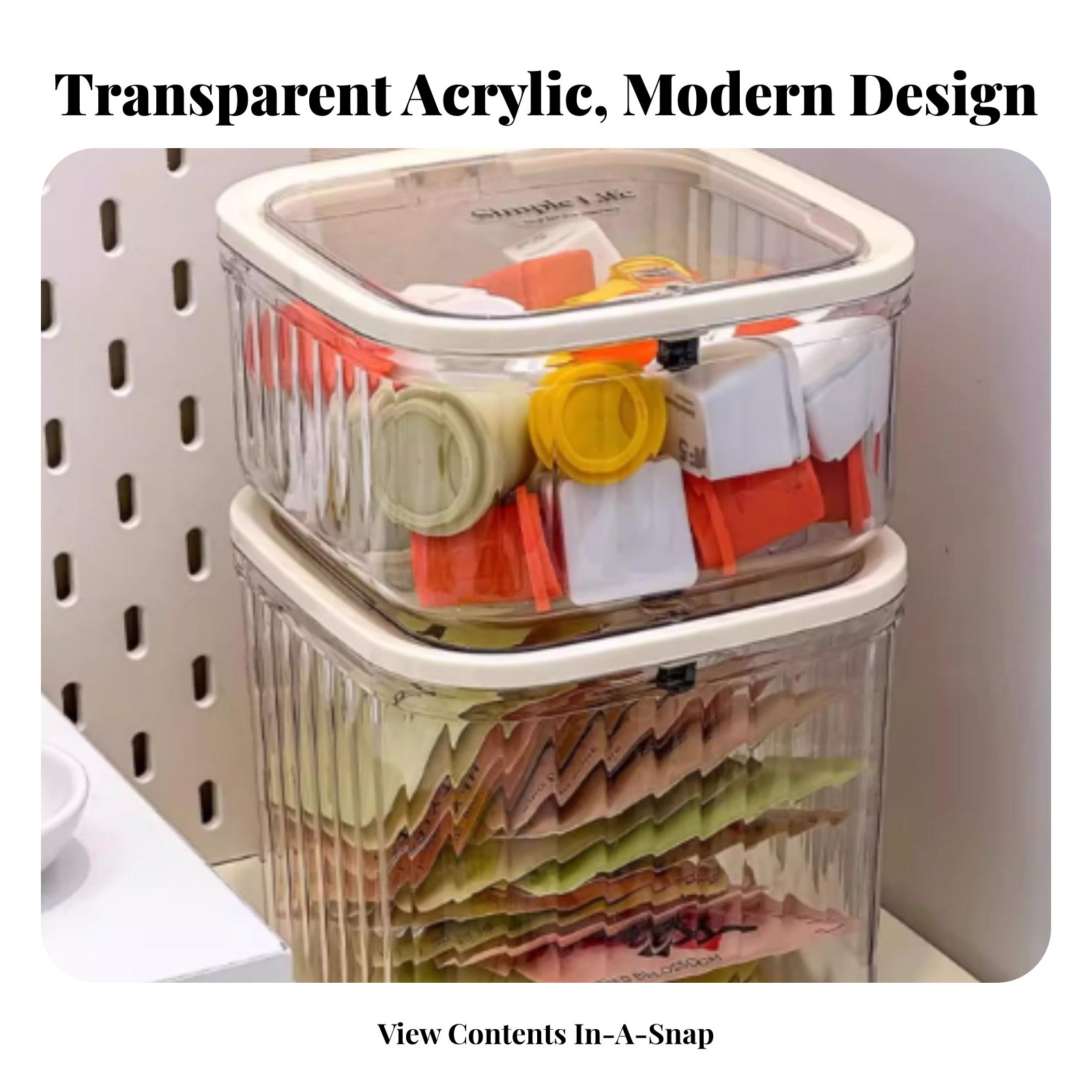 Plastic Tea Bag Storage Box La - Coffee Tea Bags avis et prix