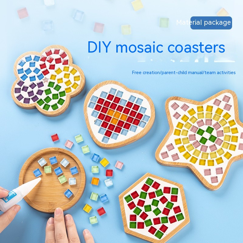 Bamboo Mosaic DIY Coasters Han - Bamboo Tea Tray avis et prix
