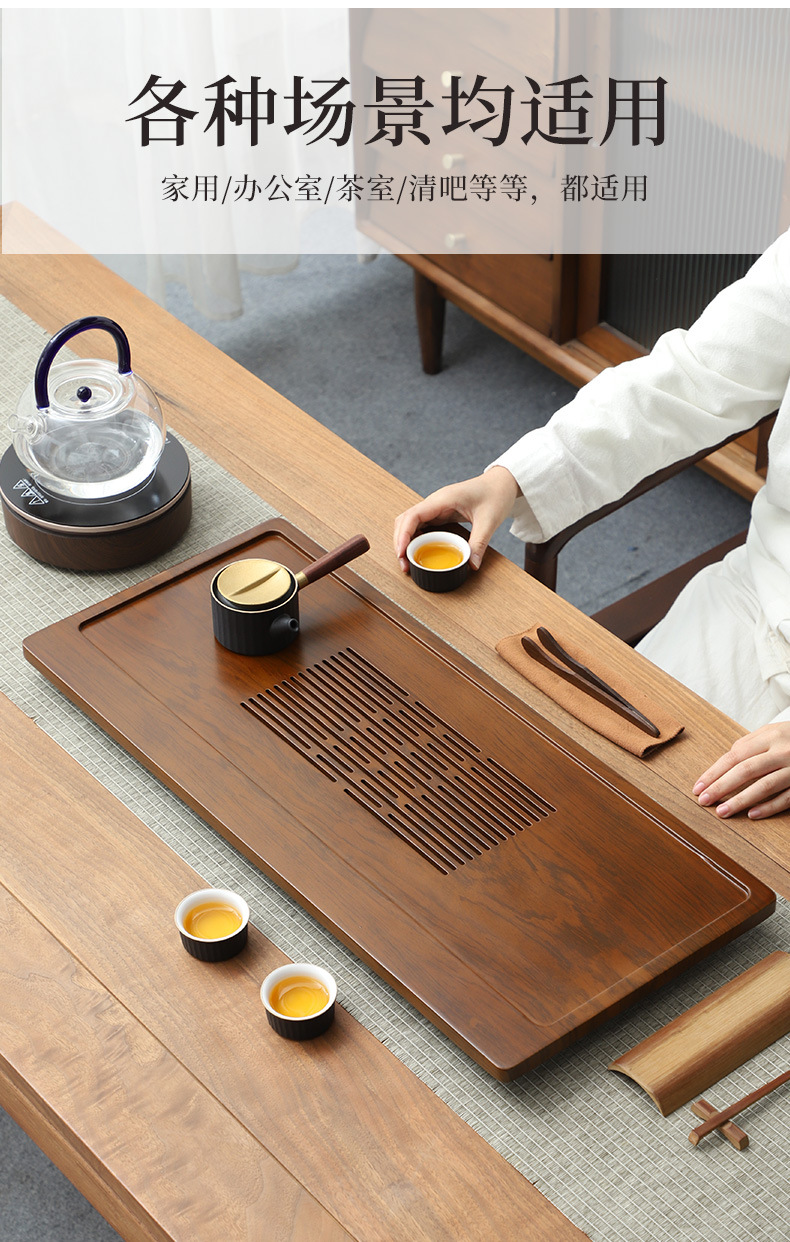Simple Style Nan Bamboo Flower - Bamboo Tea Tray avis et prix