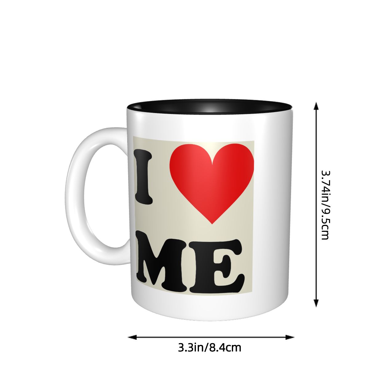 I Love Me Heart Mug Funny Cera - Coffee Tea You And Me avis et prix