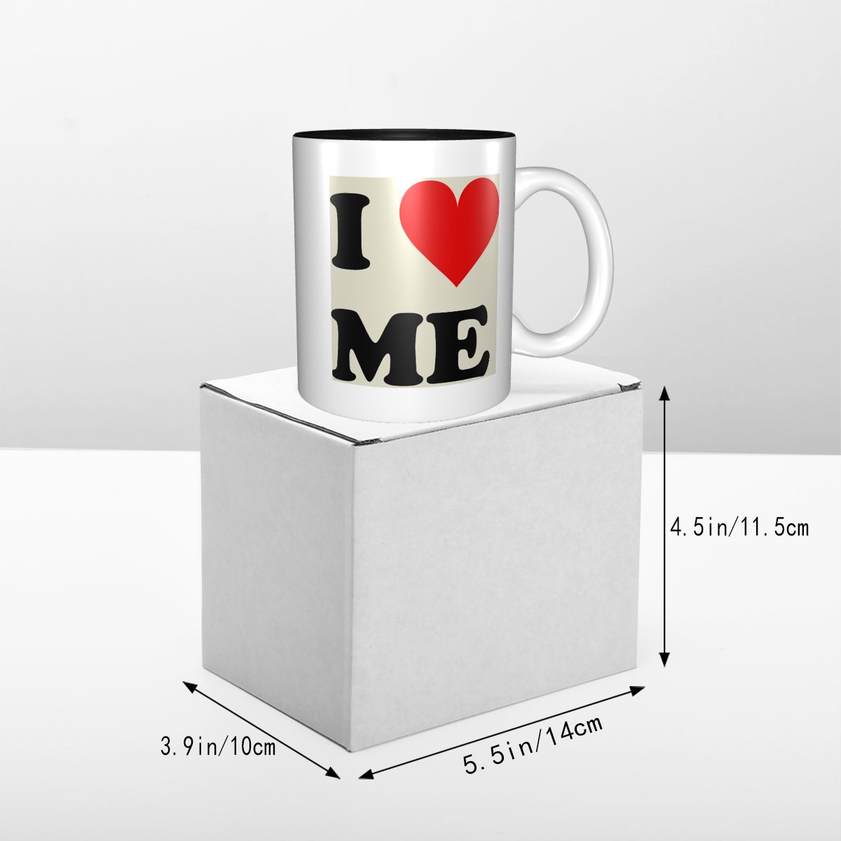 I Love Me Heart Mug Funny Cera - Coffee Tea You And Me avis et prix