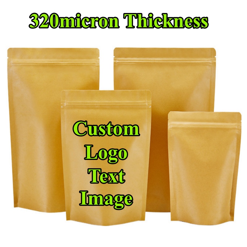 100PCS Stand-up Kraft Paper Fo - Coffee Tea Stand avis et prix