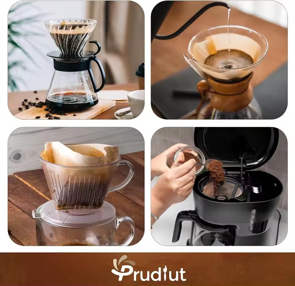 50pcs/set Log Pulp Paper Coffe - Coffee Tea Bags avis et prix