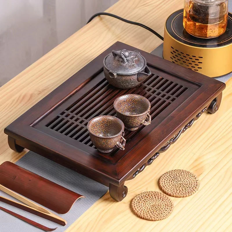 Chinese Natural Bamboo Tea Tra - Bamboo Tea Tray avis et prix