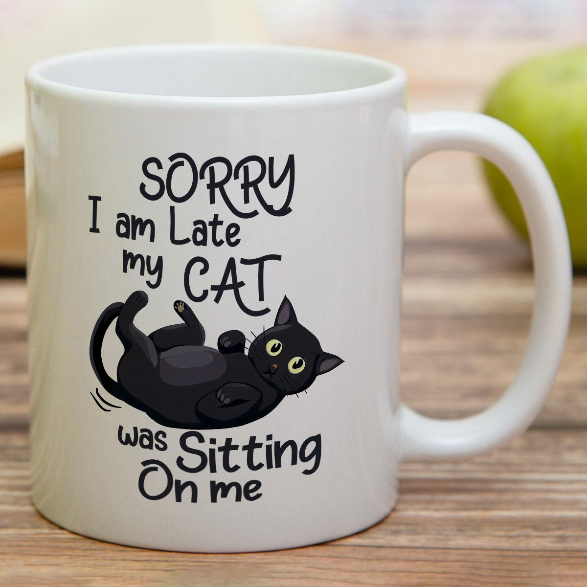 1 Funny Cat Shaped Ceramic Mug - Coffee Tea You And Me avis et prix