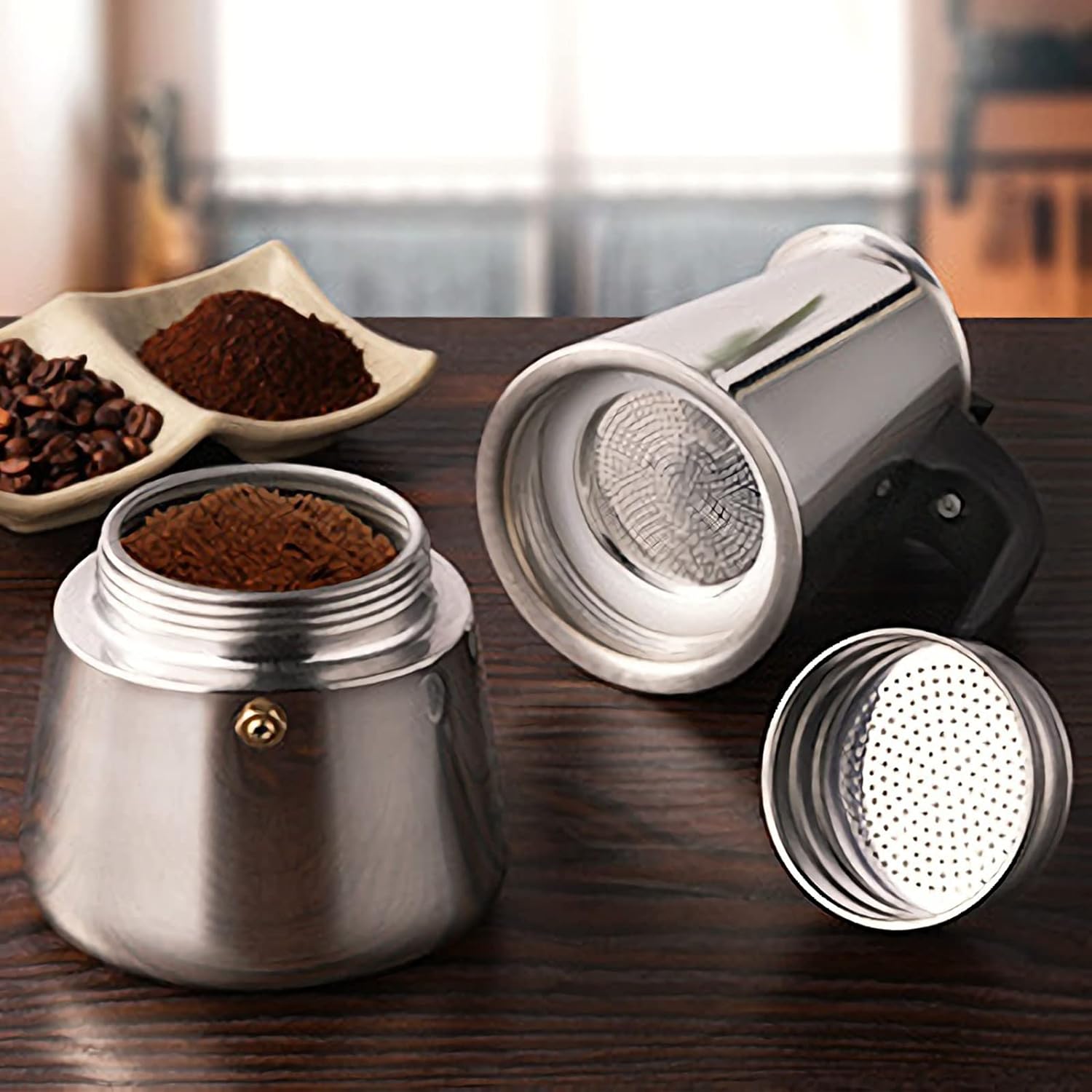4/6/9 Cups Moka Pot Caffe Mach - Coffee Tea Mugs avis et prix