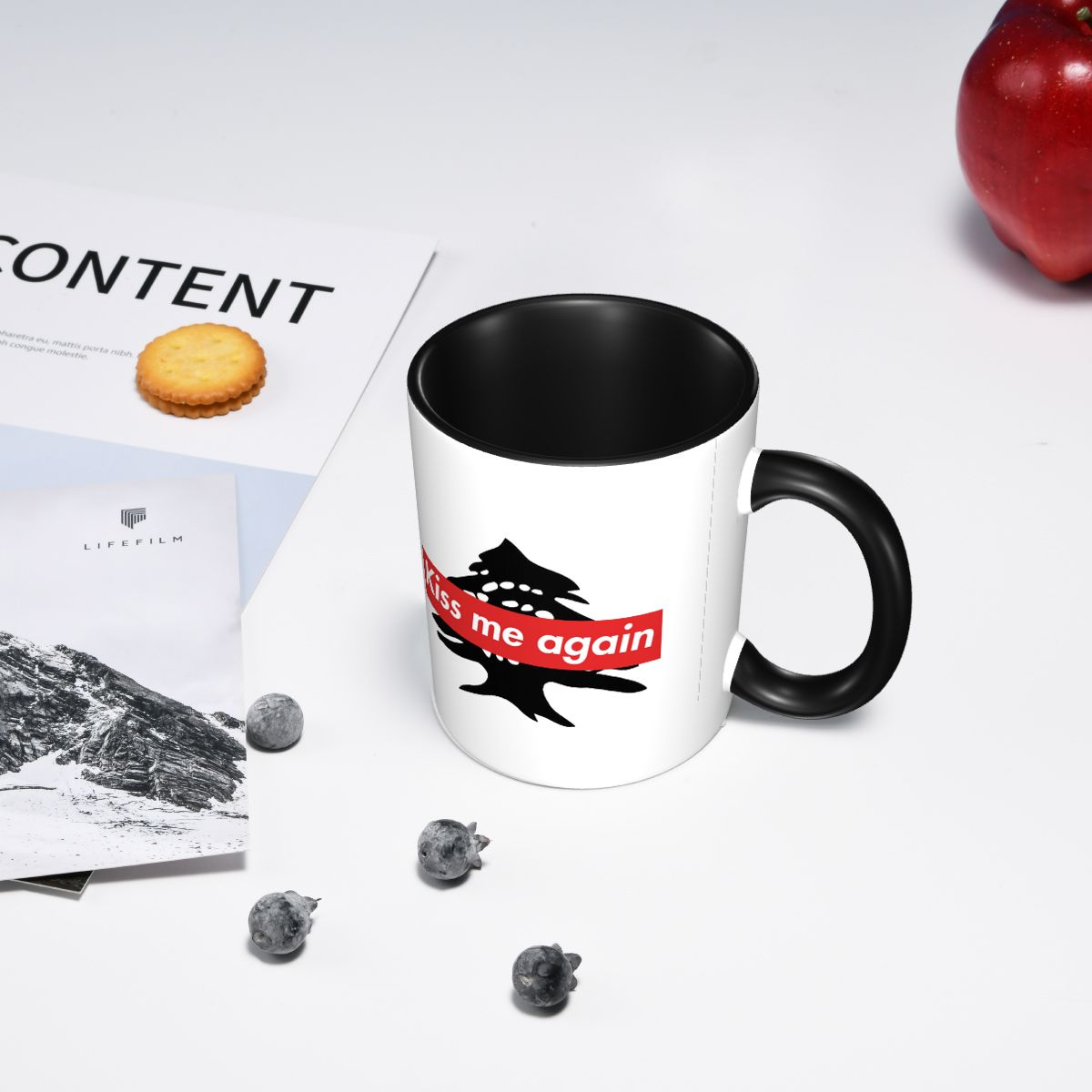 Lebanon Flag Lebanese Kiss Me  - Coffee Tea You And Me avis et prix