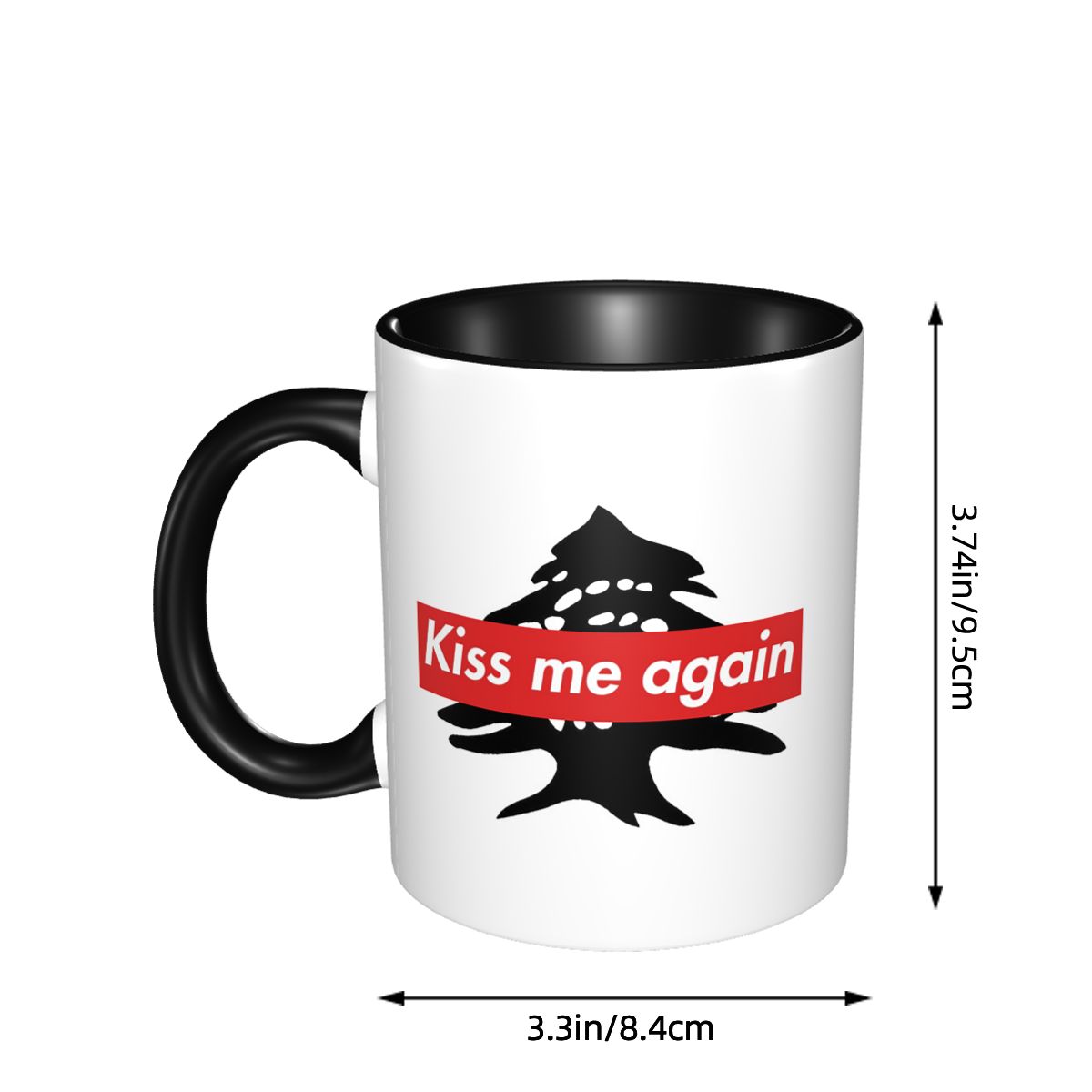 Lebanon Flag Lebanese Kiss Me  - Coffee Tea You And Me avis et prix