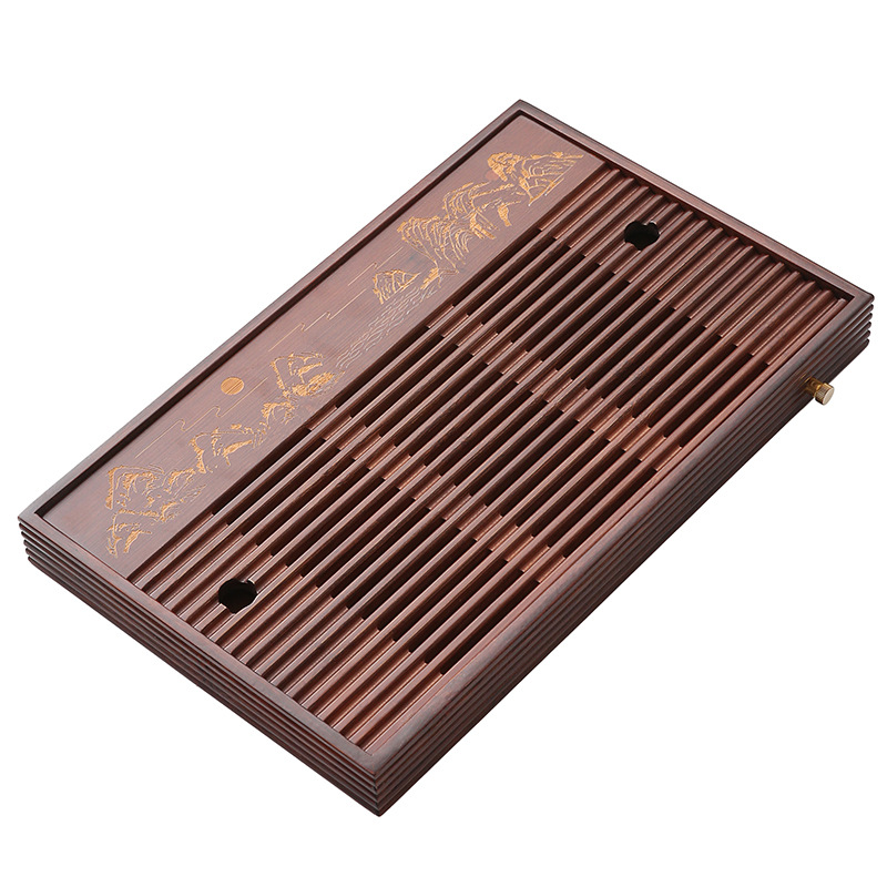 Bamboo Tea Tray Simple Househo - Bamboo Tea Tray avis et prix