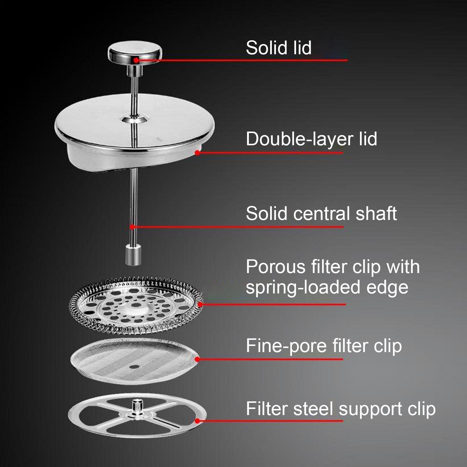 Coffee Maker Press Pot Non-Sli - Coffee Tea Press avis et prix