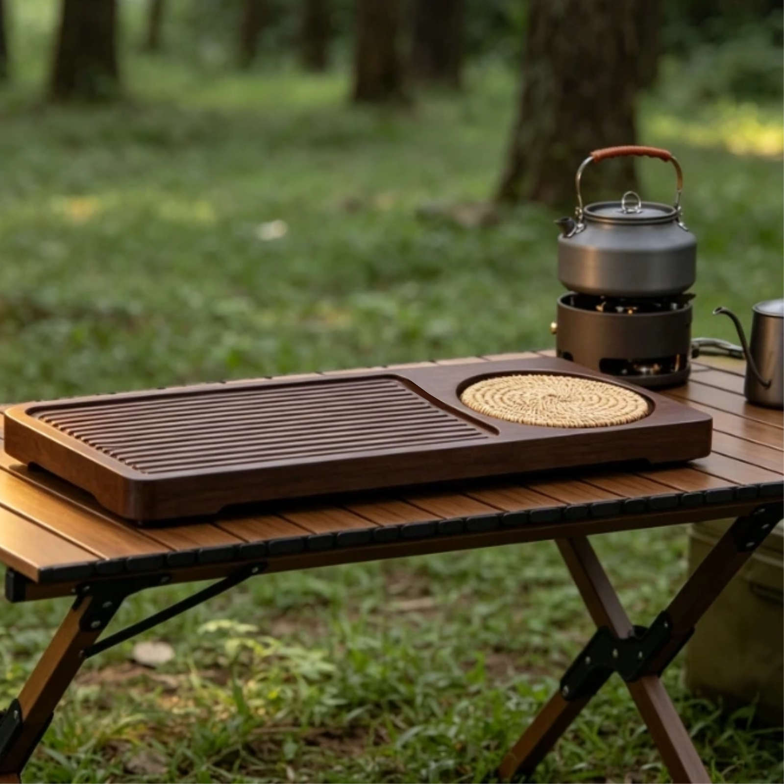 Dry Brew Bamboo Tea Tray with  - Bamboo Tea Tray avis et prix