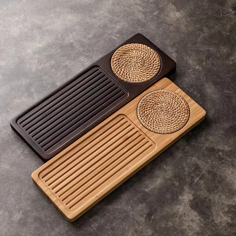 Dry Brew Bamboo Tea Tray with  - Bamboo Tea Tray avis et prix